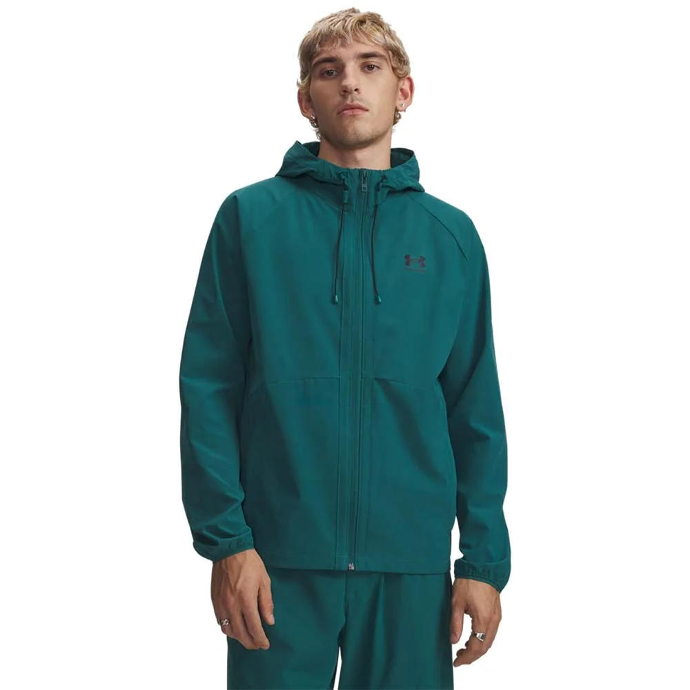 Φωτογραφία προϊόντος: Under Armour Men's Stretch Woven Windbreaker Πράσινο 6003001-338 (Under Armour)