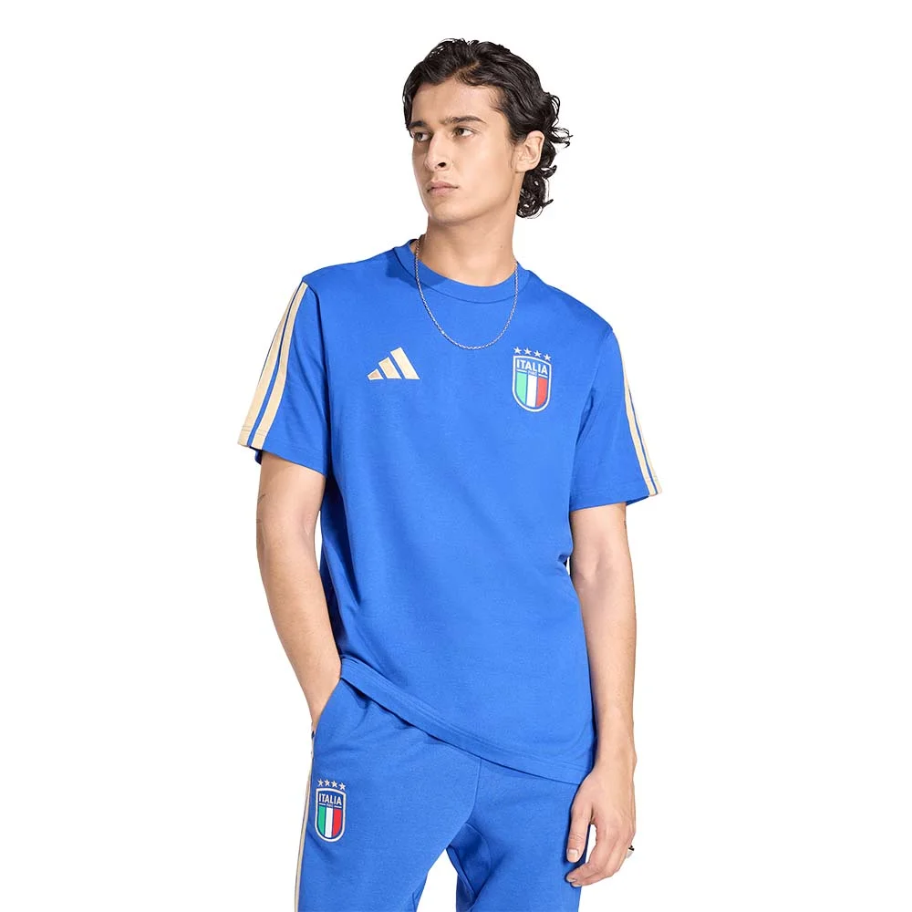 Φωτογραφία προϊόντος: adidas Performance Men's Federazione Italiana Giuoco Calcio DNA Tee Μπλε JZ2064 (adidas Performance)