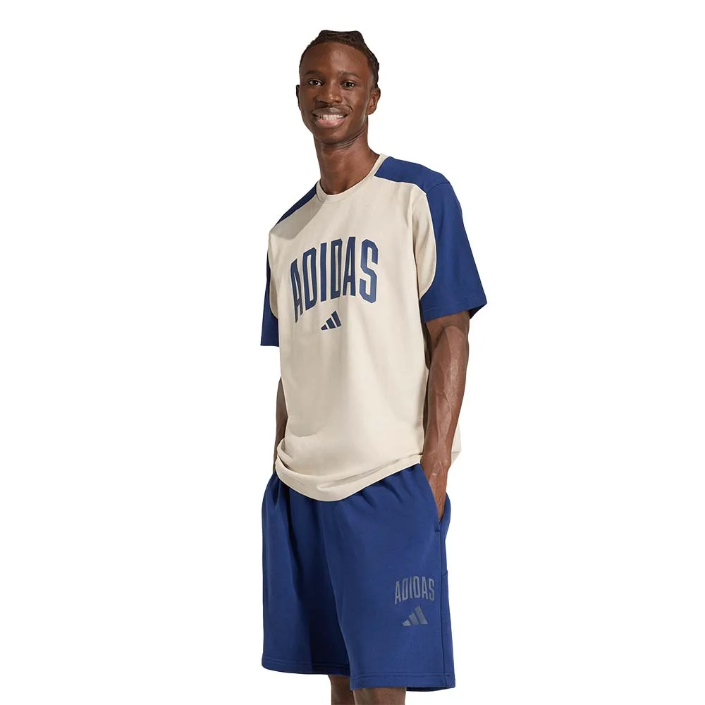 Φωτογραφία προϊόντος: adidas Sportswear Men's Collegiate Tee Μπεζ KC3416 (adidas Sportswear)