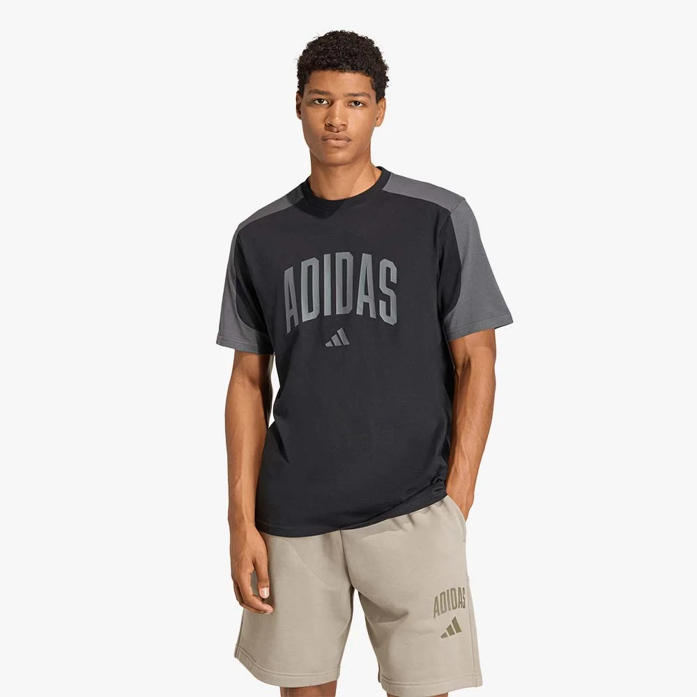 Φωτογραφία προϊόντος: adidas Sportswear Men's Collegiate Tee Μαύρο - Γκρι KD0068 (adidas Sportswear)