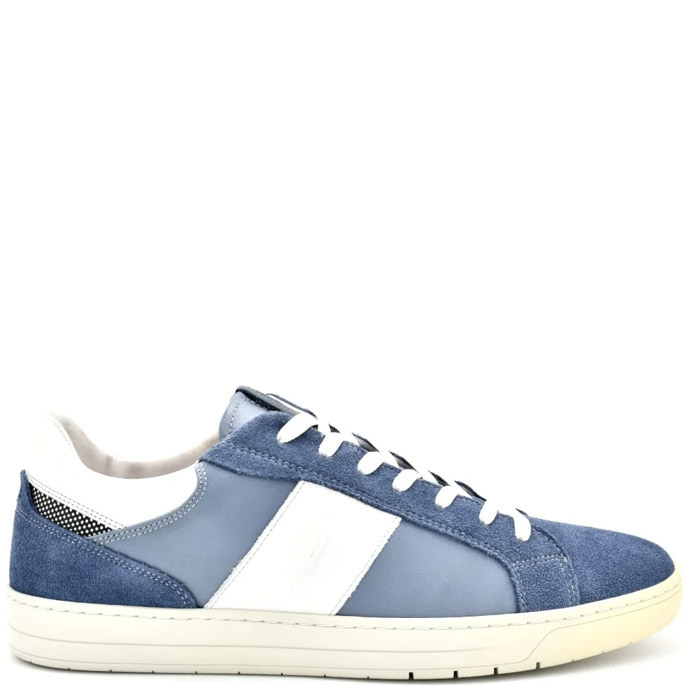Φωτογραφία προϊόντος: Sneakers Ανδρικά Impronte IM171001 Laguna derby σε γαλάζιο δέρμα
