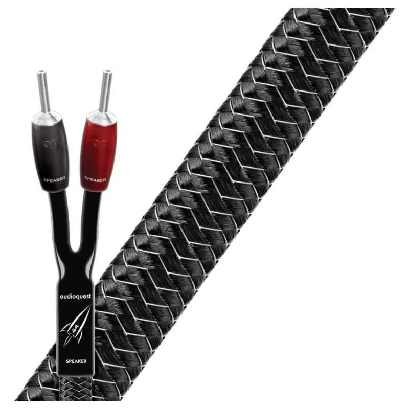 Φωτογραφία προϊόντος: AudioQuest Rocket 44 Full-Range Speaker Cable with SureGrip 500 Banana Connectors