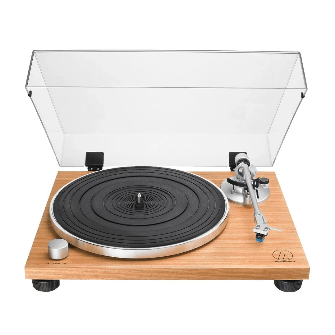 Φωτογραφία προϊόντος: Audio Technica AT-LPW30TK | Fully Manual Belt-Drive Turntable Teak Wood Veneer