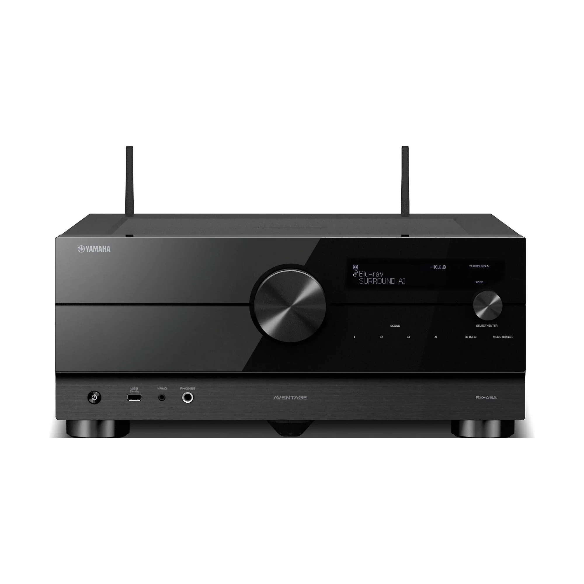 Φωτογραφία προϊόντος: YAMAHA RX-A6A | Ραδιοενισχυτής Home Cinema 9.2 Καναλιών Black