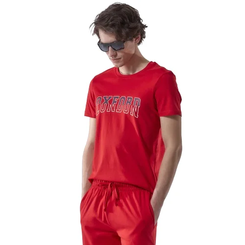 Φωτογραφία προϊόντος: Admiral Ανδρικό T-shirt Oxford Κόκκινο