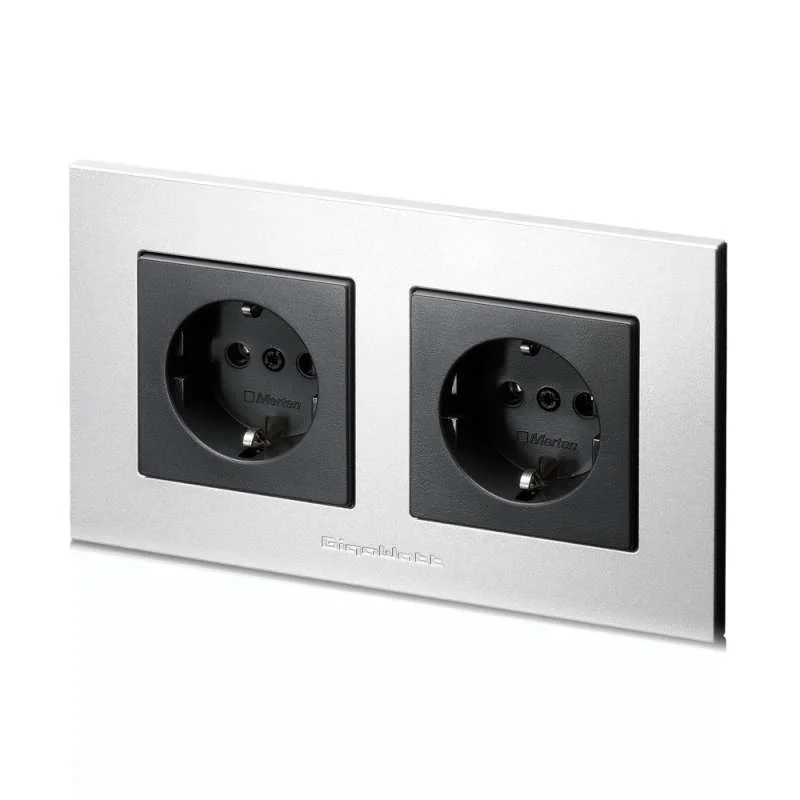 Φωτογραφία προϊόντος: GigaWatt Schuko Wall Socket G-044 Duplex