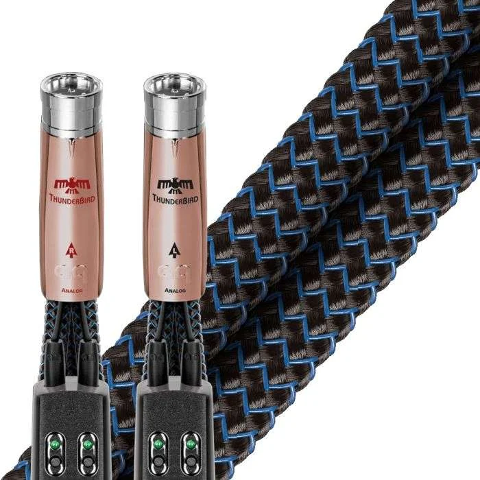 Φωτογραφία προϊόντος: AudioQuest ThunderBird RCA Analog Audio Interconnect Cable