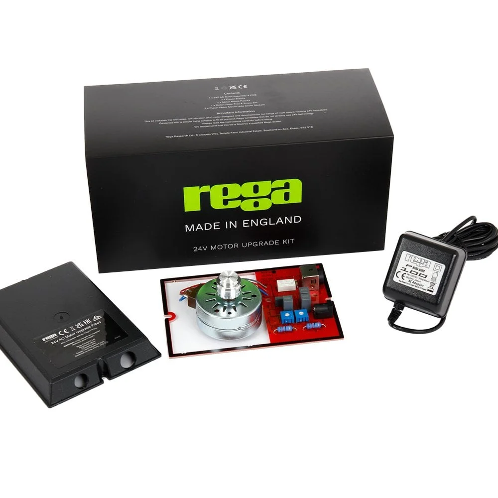 Φωτογραφία προϊόντος: REGA 24v Motor Upgrade Kit | Αναβάθμιση Κινητήρα για Πικάπ Rega