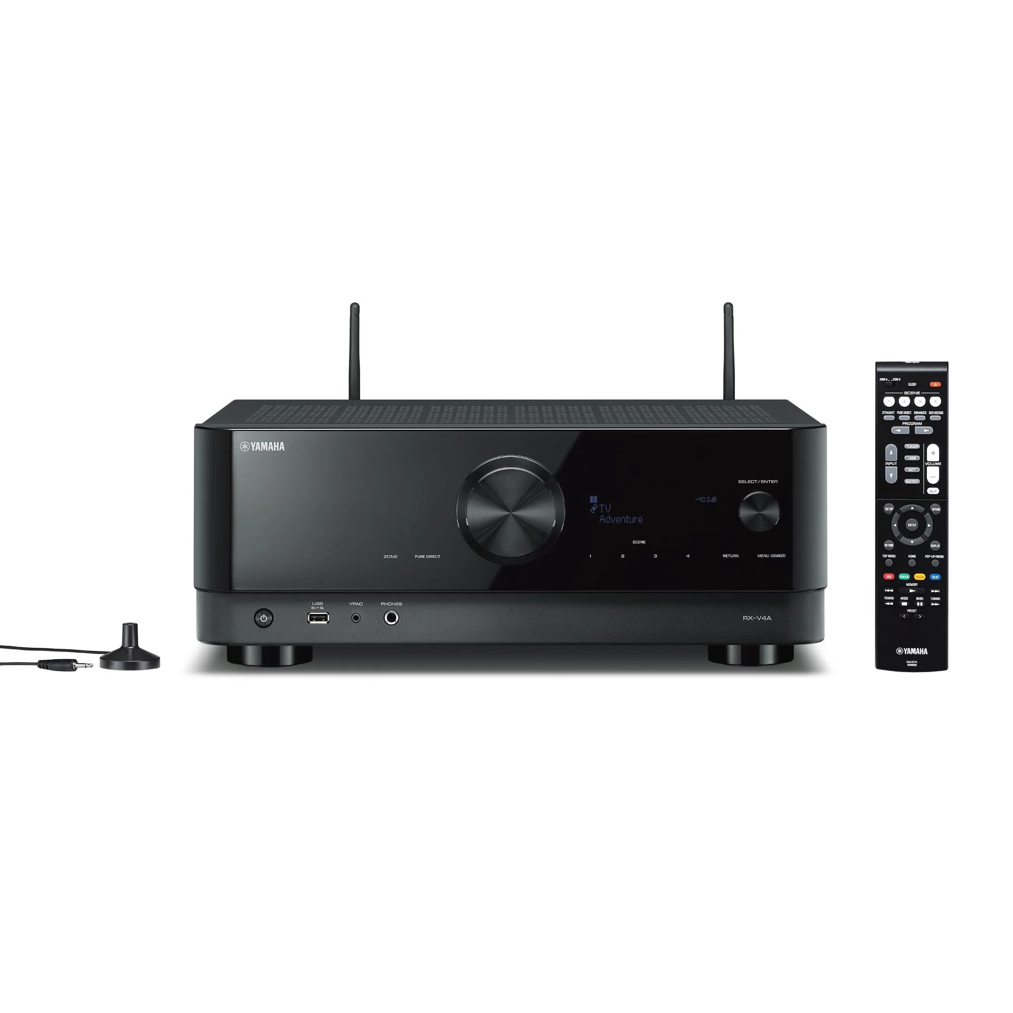 Φωτογραφία προϊόντος: YAMAHA RX-V4A | Ραδιοενισχυτής Home Cinema 5.2 Καναλιών Black