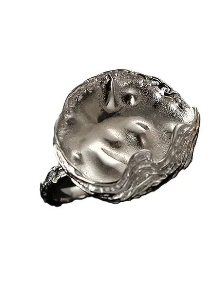 Φωτογραφία προϊόντος: Peach Jewelry Isabella Δαχτυλίδι Ασήμι 925 Ρόδιο Κυκλικό