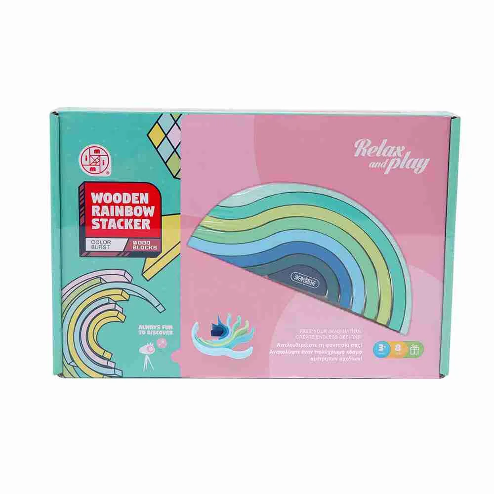 Φωτογραφία προϊόντος: MI TOYS MT7640 Rainbow Stackers Oceanius Tale