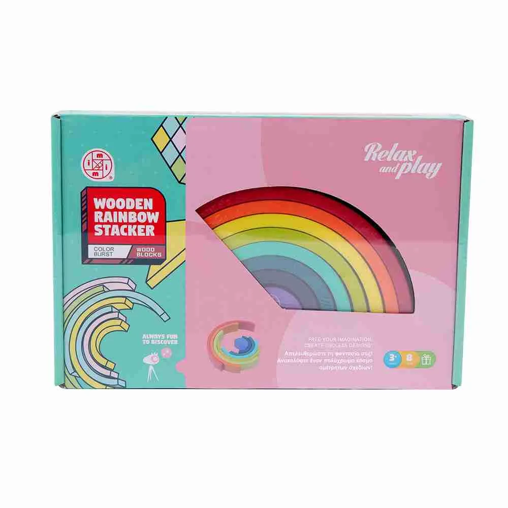 Φωτογραφία προϊόντος: MI TOYS MT7639 Rainbow Stackers Color Burst