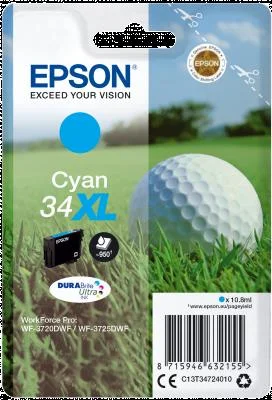 Φωτογραφία προϊόντος: Ink Epson T347240 Cyan XL 10.8ml - C13T34724010