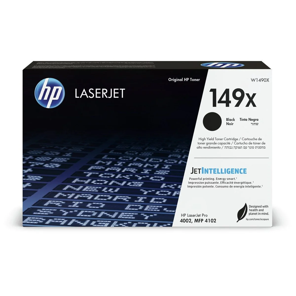 Φωτογραφία προϊόντος: Hewlett Packard HP 149X High Yield Black Original LaserJet Toner Cartridge - W1490X
