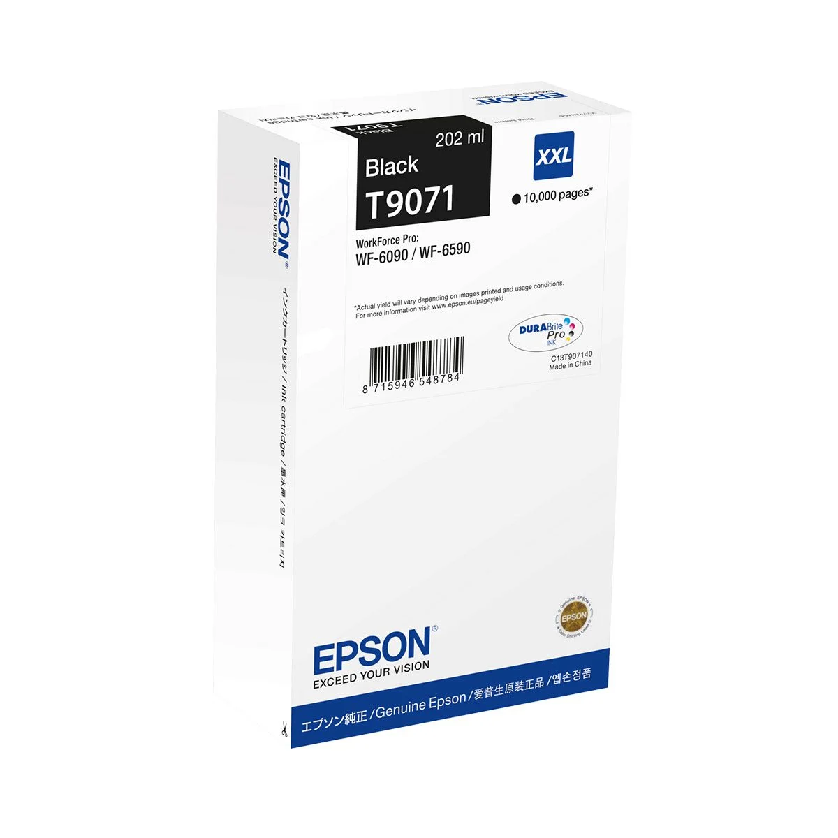Φωτογραφία προϊόντος: Ink Epson T90714N Black with pigment ink -Size XXL - C13T90714N