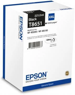 Φωτογραφία προϊόντος: Ink Epson T865140 Black with pigment ink XXL 10k pgs - C13T865140