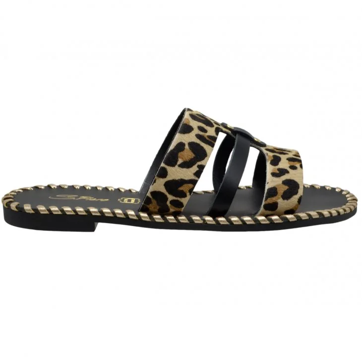 Φωτογραφία προϊόντος: Spiero ΣΑΝΔΑΛΙ E104-001 LEOPARD PONY