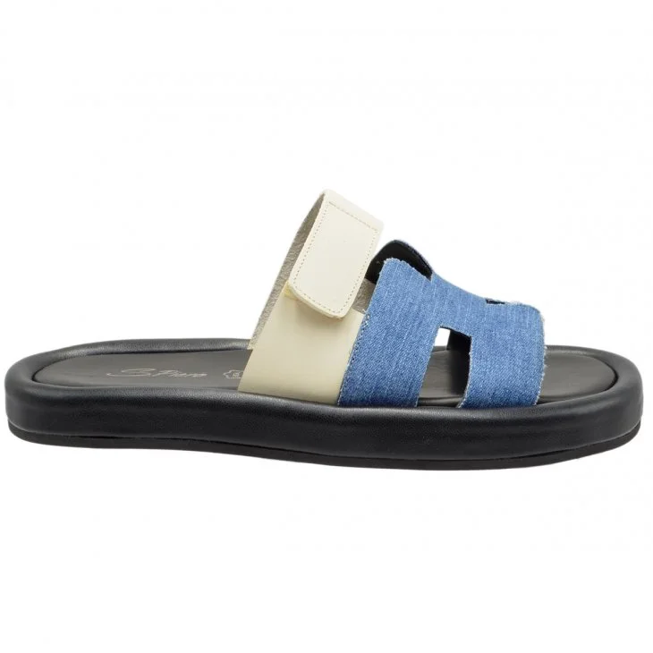 Φωτογραφία προϊόντος: Spiero COMFORT E49-003 JEAN & OFF WHITE ΔΕΡΜΑ