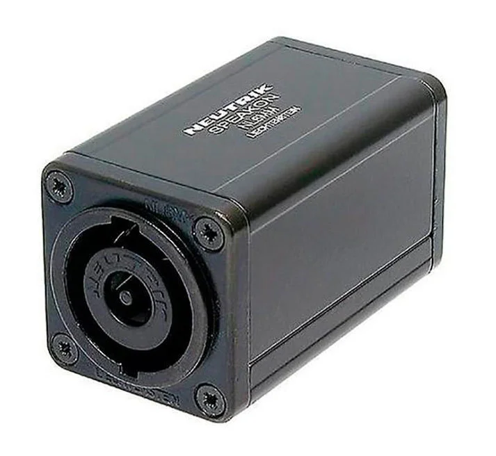 Φωτογραφία προϊόντος: Neutrik NL-8MM - Προσαρμογέας προέκτασης Speakon από αρσενικό 8 πόλων σε αρσενικό 8 πόλων