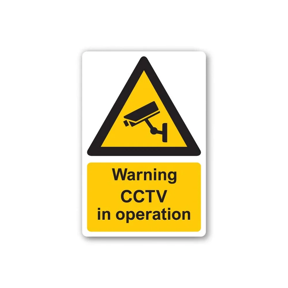 Φωτογραφία προϊόντος: OEM Πινακίδα CCTV - Warning CCTV In Operation CTV4