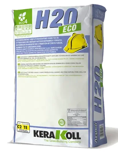 Φωτογραφία προϊόντος: Kerakoll H20 Eco C2TE Κόλλα Πλακιδίων 25kg