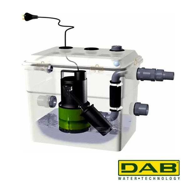 Φωτογραφία προϊόντος: DAB NOVABOX 30/3001M 40th Αυτόματο φρεάτιο 30lt για συλλογή και ανύψωση απόβλητων DAB