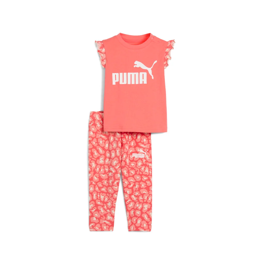 Φωτογραφία προϊόντος: PUMA JR INF MINICATS ESS ANIMAL Tee and Leggings Set (686288-24) ΣΕΤ ΒΡΕΦΙΚΟ
