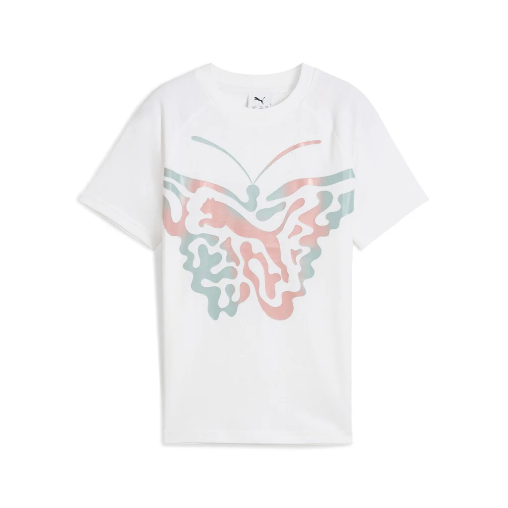 Φωτογραφία προϊόντος: PUMA JR BUTTERFLY VIBE Logo Tee G (629884-02) ΜΠΛΟΥΖΑ ΠΑΙΔΙΚΗ