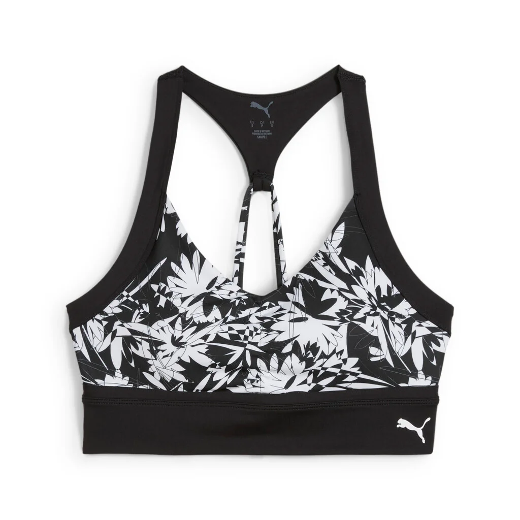 Φωτογραφία προϊόντος: PUMA W 4KEEPS TROPICAL AOP LONGLINE BRA (526786-01) ΜΠΟΥΣΤΟ