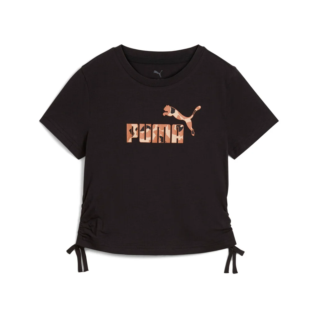 Φωτογραφία προϊόντος: PUMA JR ESS ANIMAL Logo Infill Knotted Tee G (685613-01) ΜΠΛΟΥΖΑ ΠΑΙΔΙΚΗ
