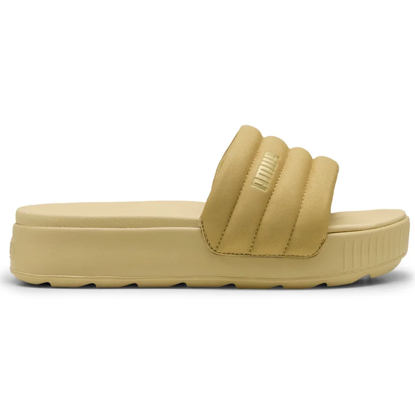Φωτογραφία προϊόντος: PUMA W Karmen Slide Puffy Aqua Metallics (400679-02) ΠΑΝΤΟΦΛΕΣ