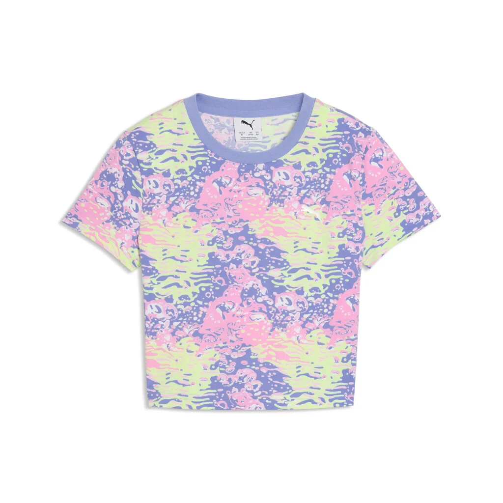 Φωτογραφία προϊόντος: PUMA JR LUMINOUS CLOUD AOP Baby Tee G (635192-60) ΜΠΛΟΥΖΑ ΠΑΙΔΙΚΗ