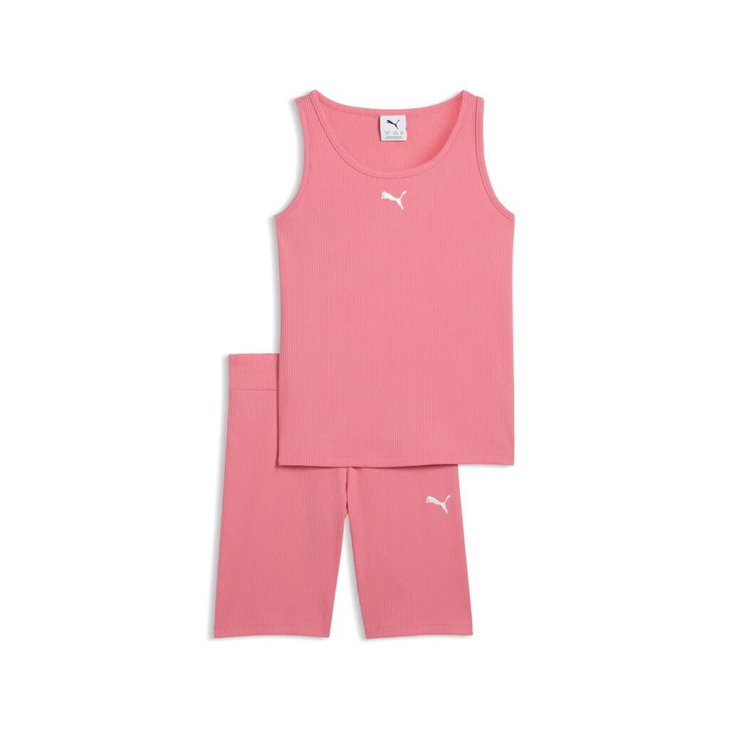 Φωτογραφία προϊόντος: PUMA JR ESS ELEVATED Rib Tank and Short Leggings Set G (692477-25) ΣΕΤ ΠΑΙΔΙΚΟ