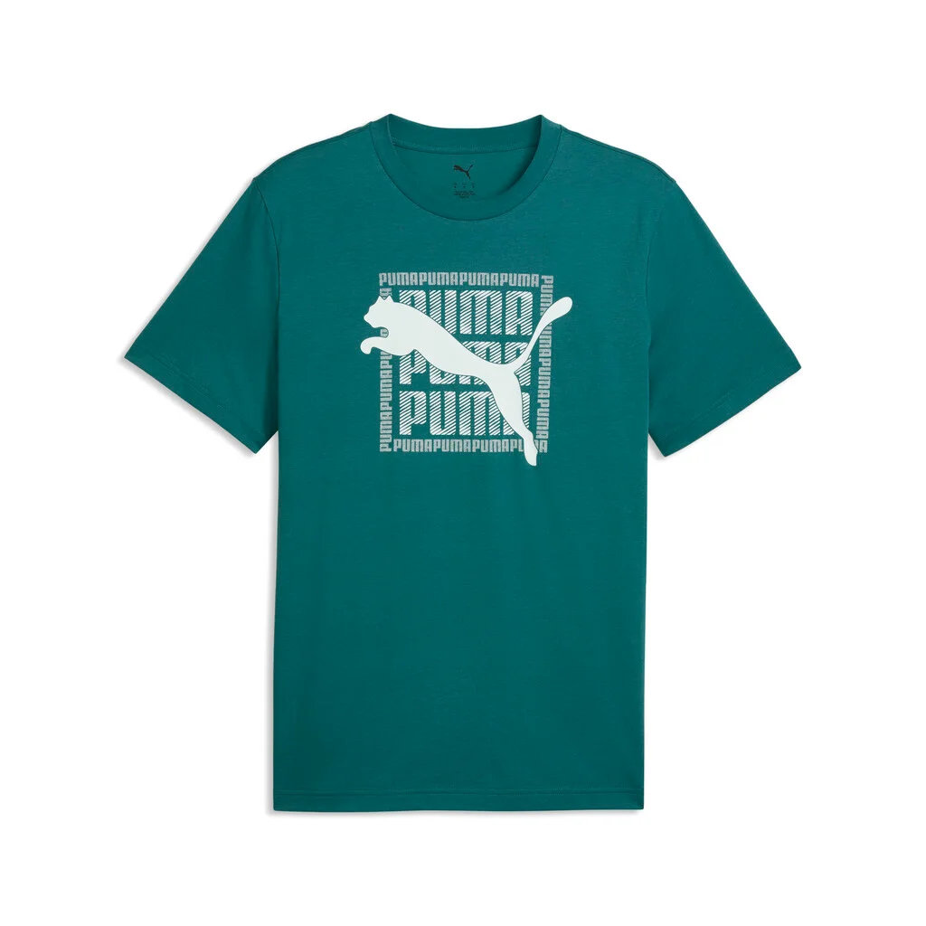 Φωτογραφία προϊόντος: PUMA M GRAPHIC Puma Wording Tee (691775-41) ΜΠΛΟΥΖΑ