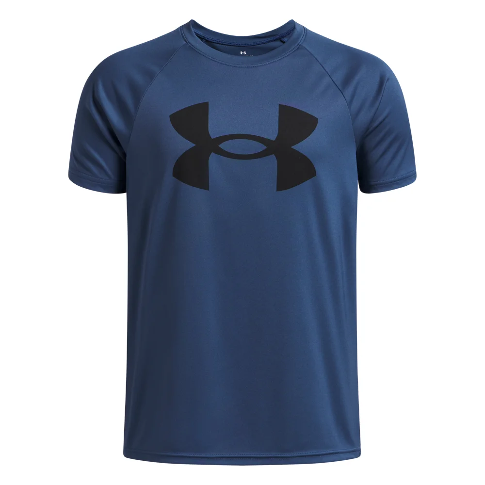 Φωτογραφία προϊόντος: Under Armour UA JR Tech Big Logo SS (1363283-498) ΜΠΛΟΥΖΑ ΠΑΙΔΙΚΗ