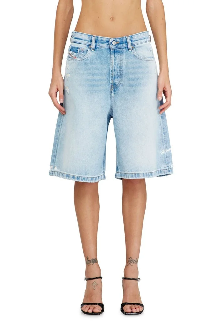 Φωτογραφία προϊόντος: DIESEL ΒΕΡΜΟΥΔΑ DENIM ΓΥΝΑΙΚΕΙΑ LT-BLUE A14051-007DM-01 DE-SIRE-SHORT