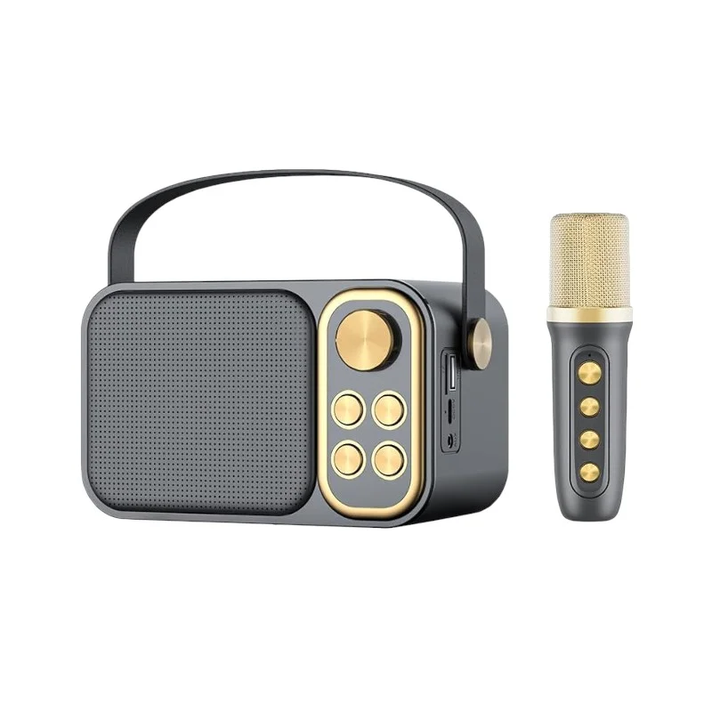 Φωτογραφία προϊόντος: Tradesor Ασύρματο ηχείο Bluetooth με μικρόφωνο Karaoke - YS-103 - 887288 - Black