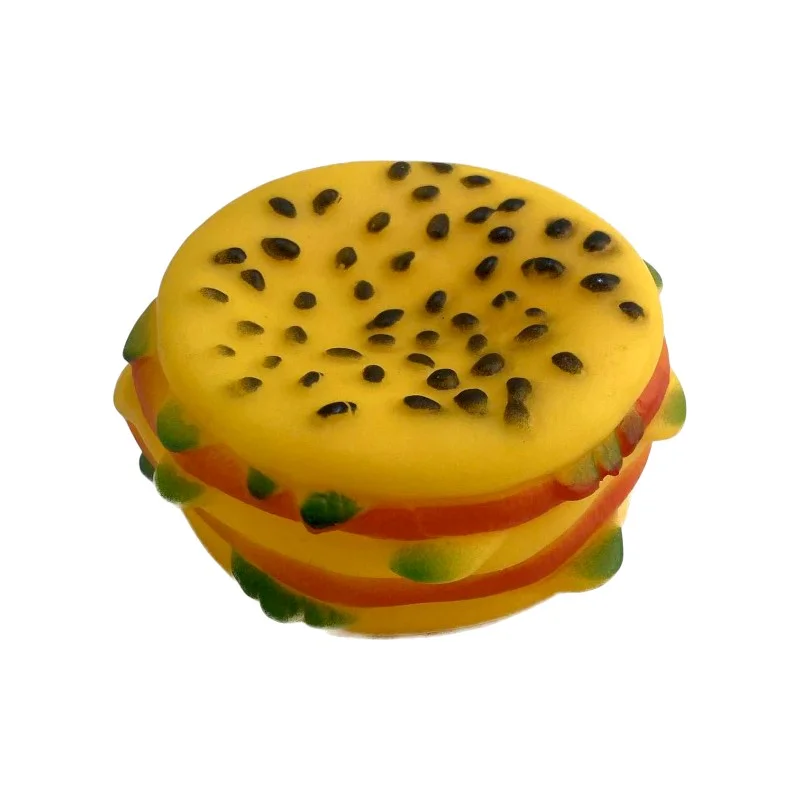 Φωτογραφία προϊόντος: Tradesor Παιχνίδι σκύλου Latex Burger - 8x4cm - 12pcs - 550383