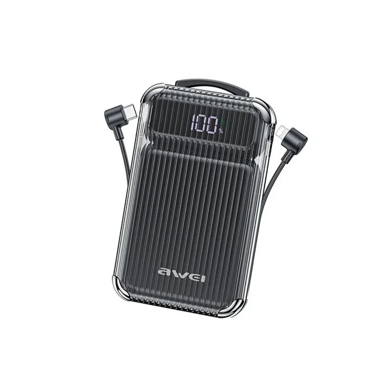 Φωτογραφία προϊόντος: Powerbank - P89K - 10.000mah - AWEI - 007665 - Black