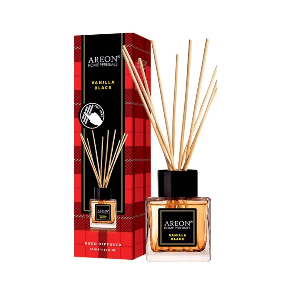 Φωτογραφία προϊόντος: Areon Home Αρωματικό Χώρου με Sticks Vanilla Black RHP02 50ml
