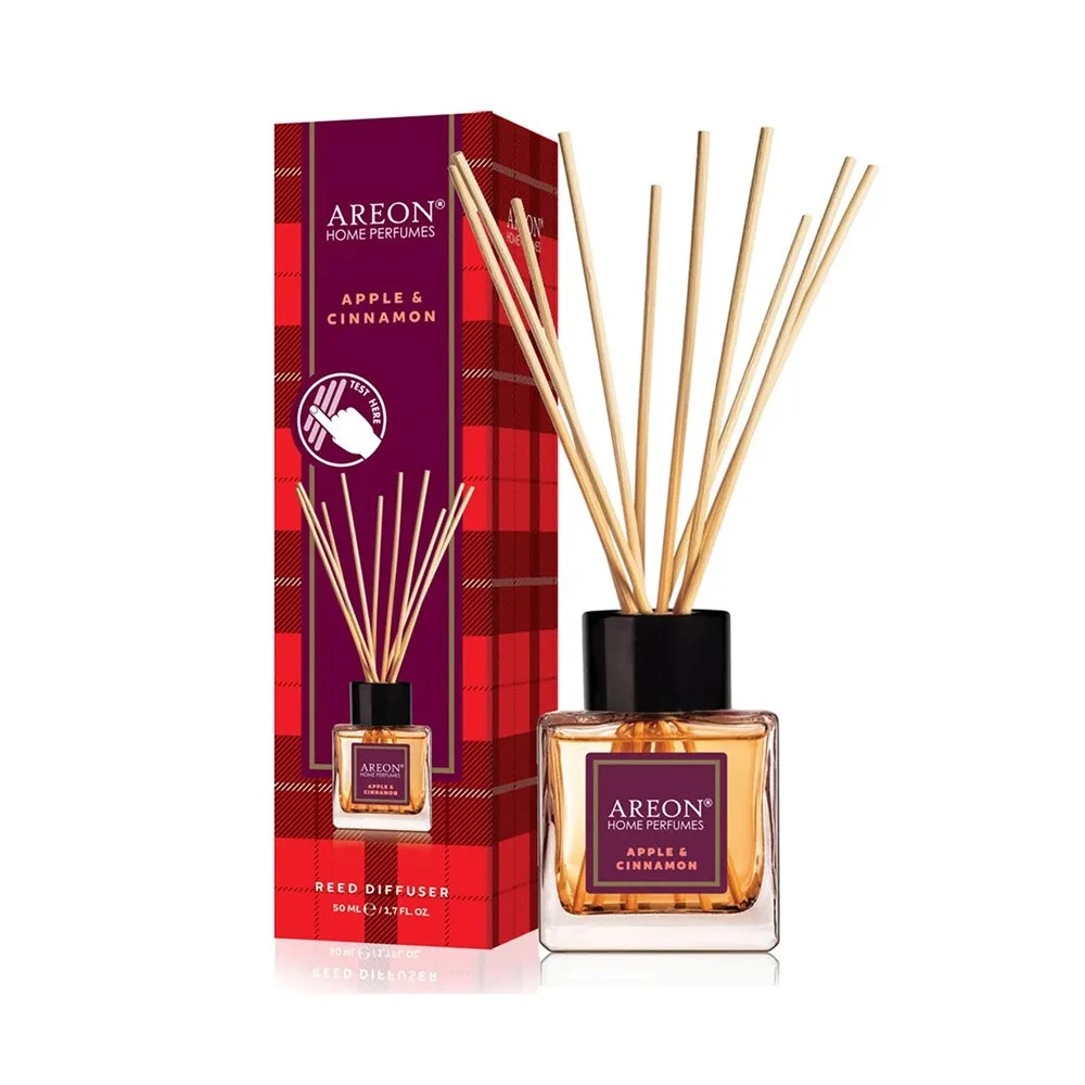 Φωτογραφία προϊόντος: Areon Home Αρωματικό Χώρου με Sticks Apple & Cinnamon RHP04 50ml