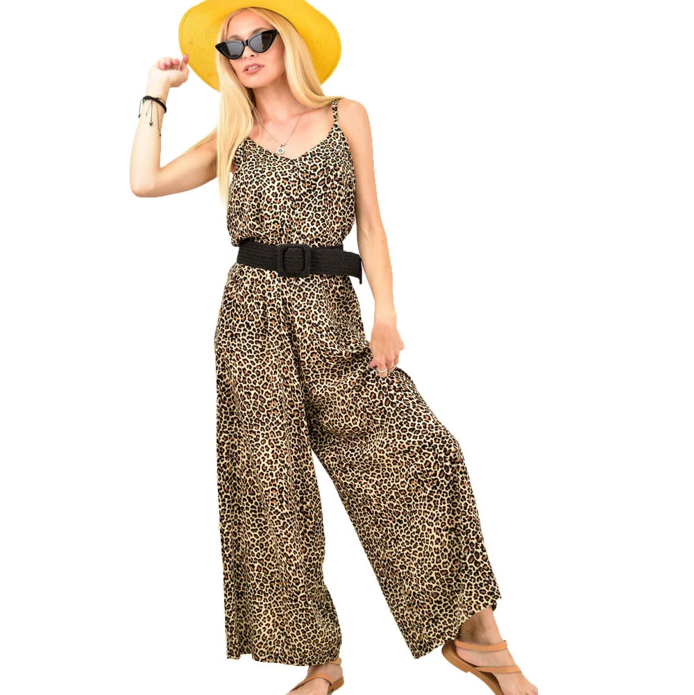 Φωτογραφία προϊόντος: First Woman Ολόσωμη φόρμα animal print / Animal Print