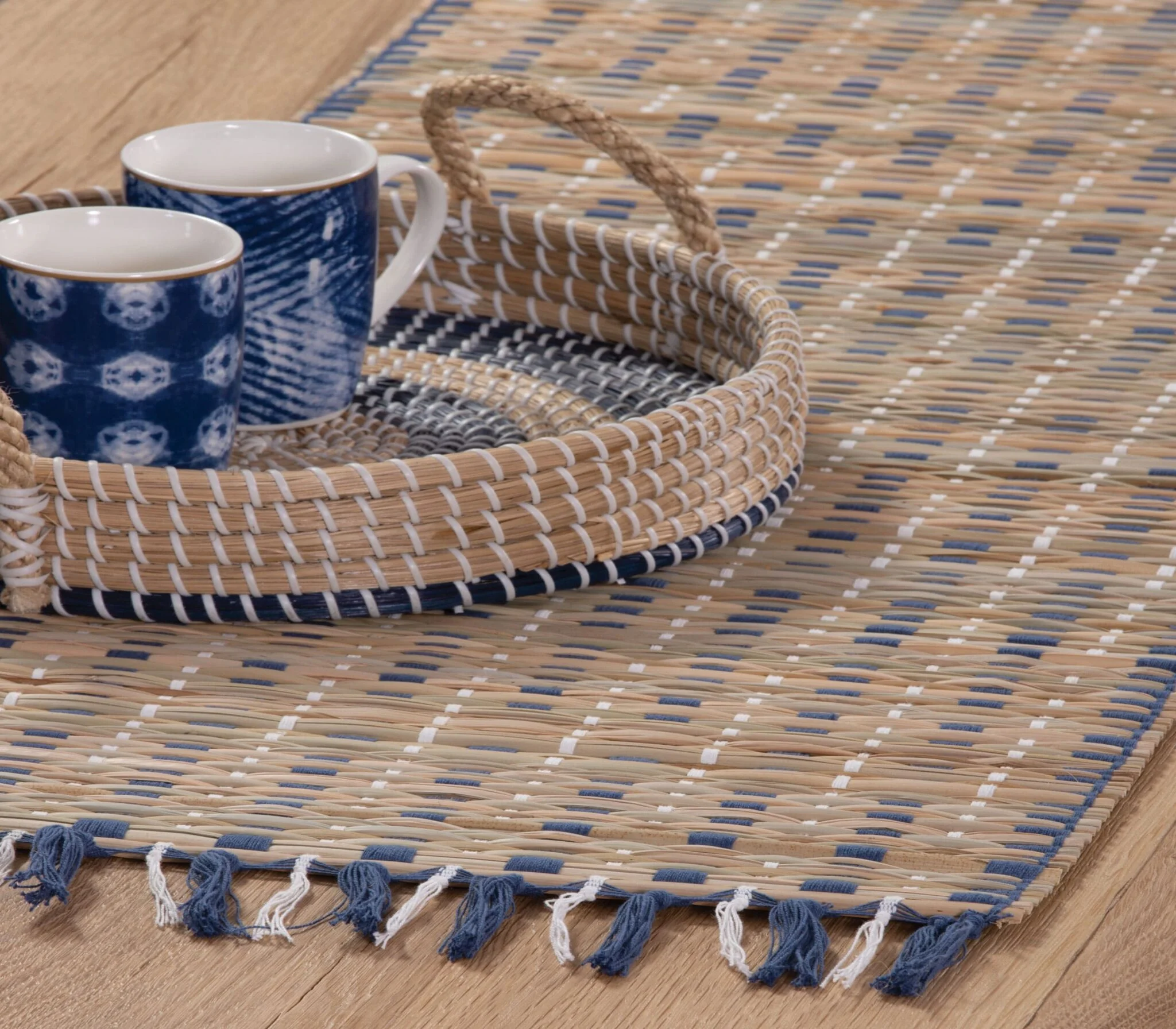 Φωτογραφία προϊόντος: nef-nef ΤΡΑΒΕΡΣΑ STRAW BLUE 45X150 NEF NEF