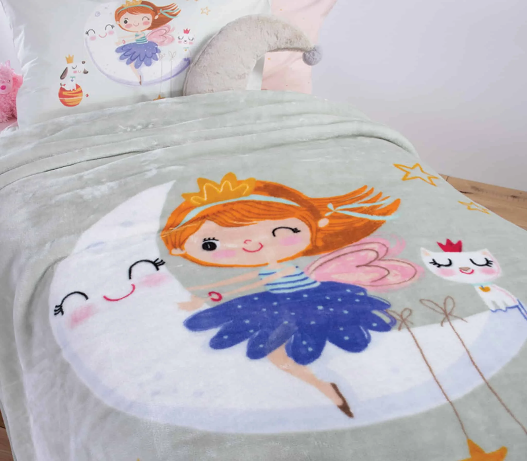 Φωτογραφία προϊόντος: ΠΑΙΔΙΚΗ ΚΟΥΒΕΡΤΑ SWEET DREAMS 160Χ220 NEF-NEF HOMEWARE
