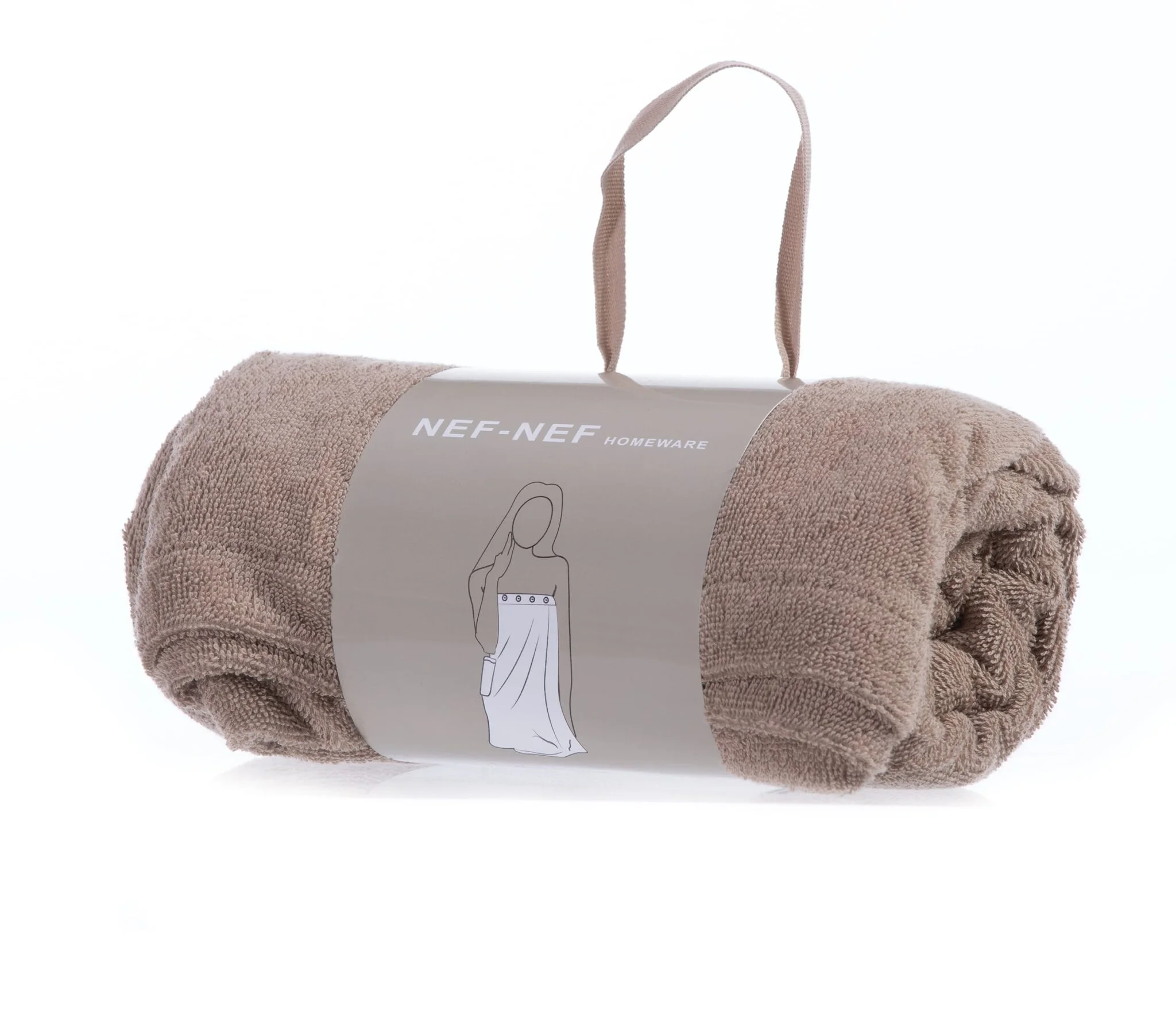 Φωτογραφία προϊόντος: nef-nef ΠΕΤΣΕΤΑ ΠΑΡΕΟ SANDY 146Χ80 MOCCA NEF NEF