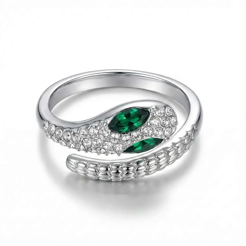 Φωτογραφία προϊόντος: OEM Silver snake ring γυναικείο δαχτυλίδι