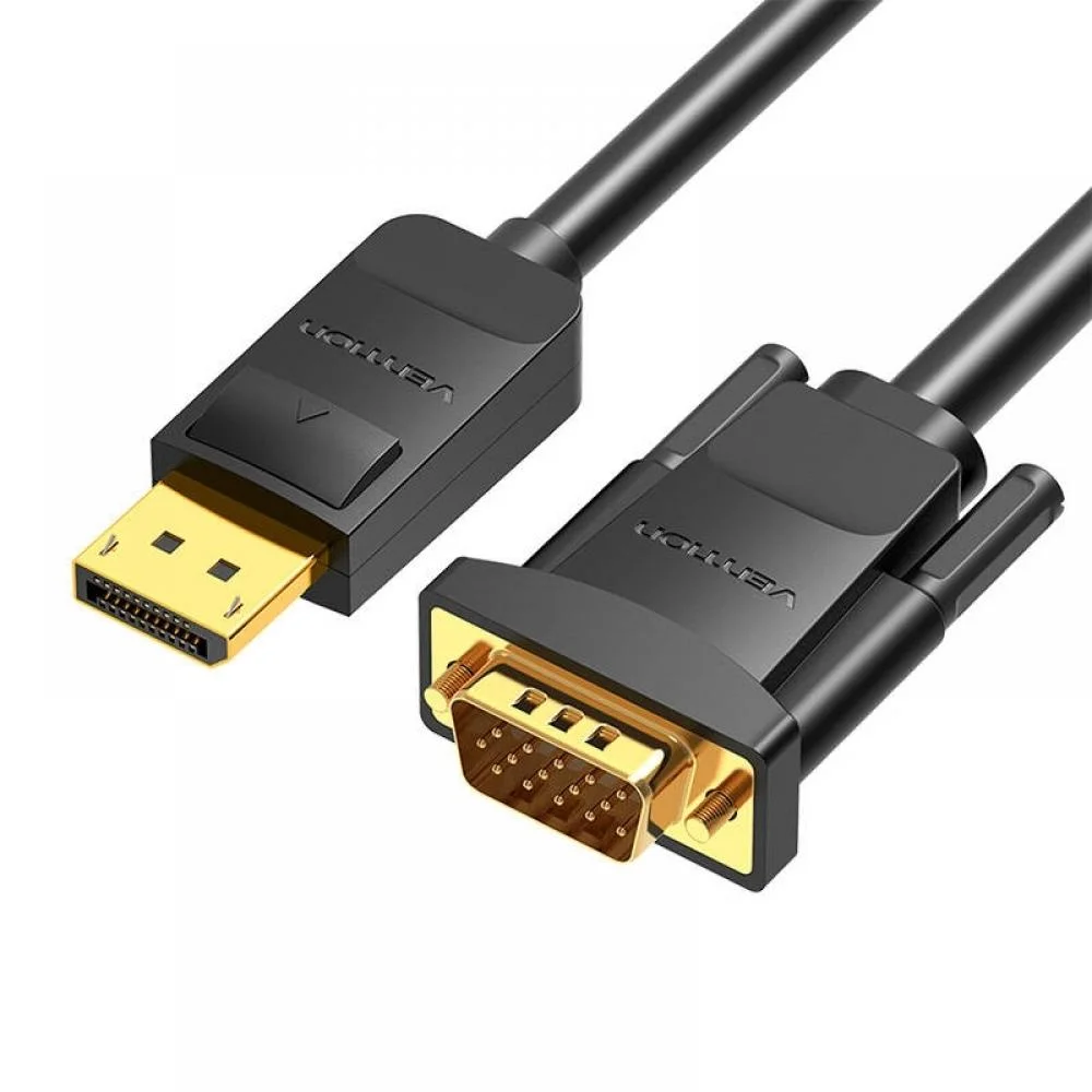 Φωτογραφία προϊόντος: VENTION DisplayPort to VGA Cable 1.5M Black (HBLBG) (VENHBLBG)