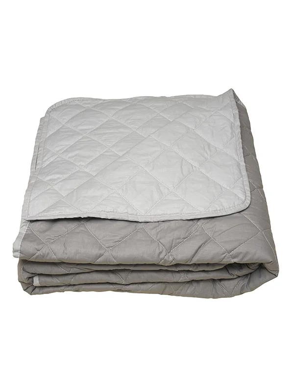 Φωτογραφία προϊόντος: SUNSHINE HOME ΚΟΥΒΕΡΛΙ ΜΟΝΟ 160X220CM MENTA –GREY DARK GREY- SUNSHINE