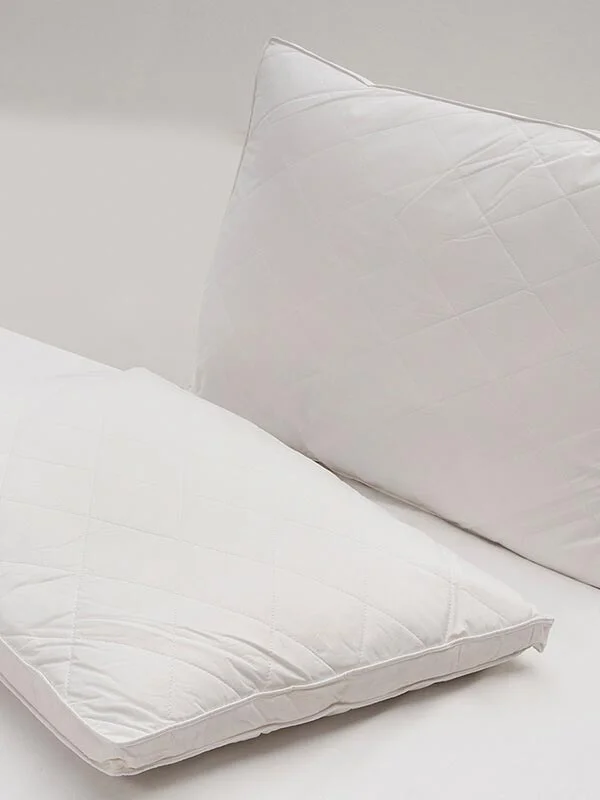 Φωτογραφία προϊόντος: SUNSHINE HOME ΜΑΞΙΛΑΡΙ ΠΕΡΚΑΛΙ SOFT 50X70CM –WHITE-SUNSHINE