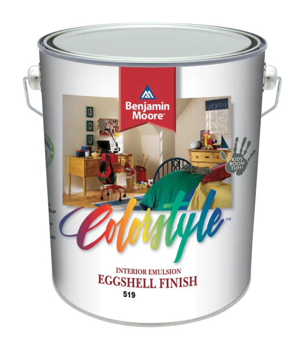 Φωτογραφία προϊόντος: Benjamin Moore Eggshell 519 Πλαστικό Βελουτέ
